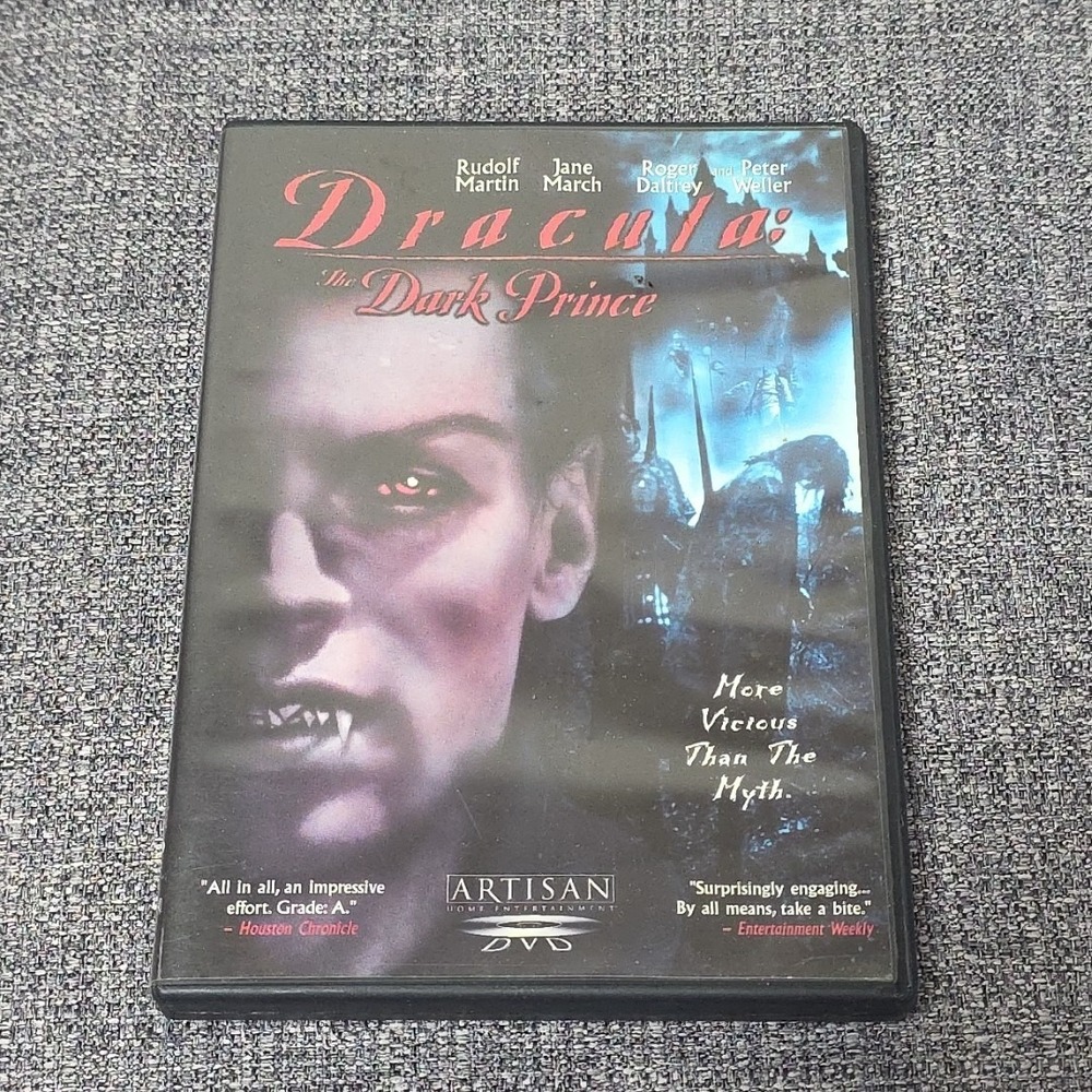 Dracula The Dark Prince -Rudolf Martin, Jane March, Roger Daltrey -DVD - Vampire